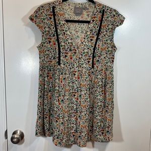 Vanessa Virginia Ladder Tunic colorful XS Anthropologie